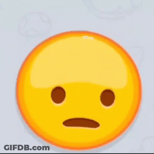 Sad Emoji Brain Exploding GIF