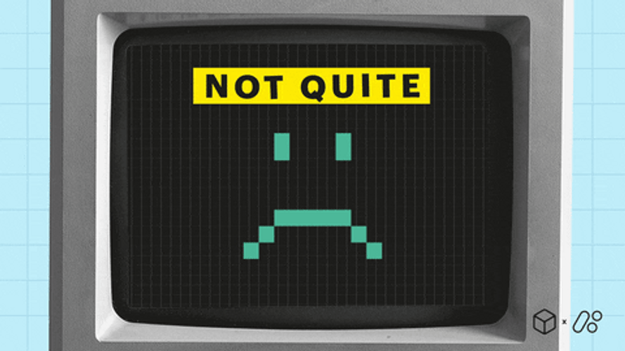 Sad Face Computer Not Quite GIF