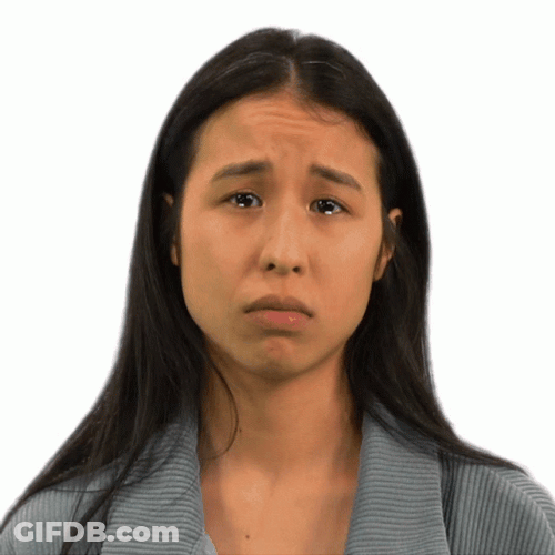 Sad Face Girl Crying GIF