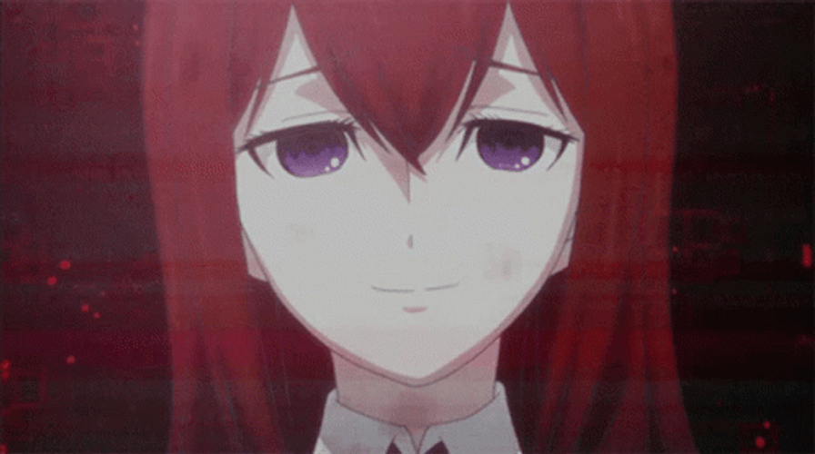 Sad Face Kurisu Steins Gate GIF