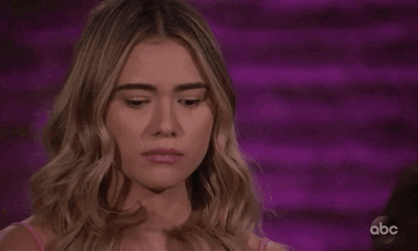 Sad Face The Bachelor GIF