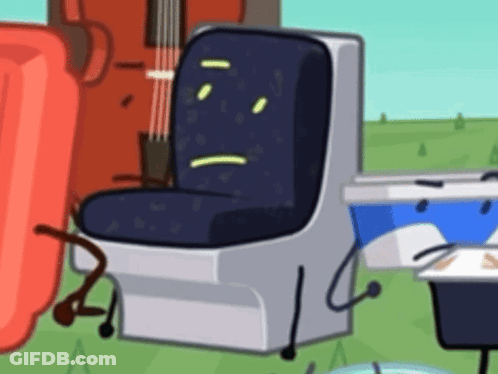 Sad Face Toilet GIF