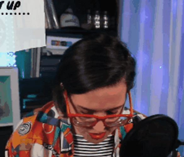 Sad Face Twitch Streamer GIF