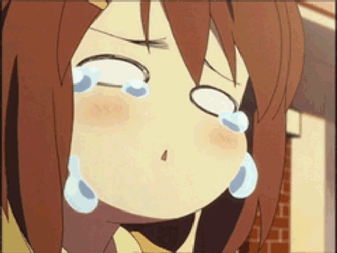 Sad Face Yui Hirasawa GIF
