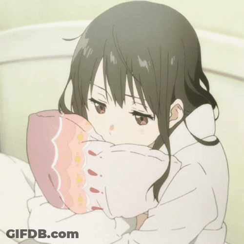 Sad Girl Mitsuki Nase Beyond The Boundary Anime GIF