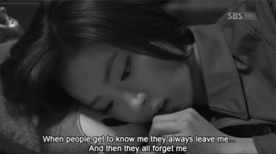 Sad Girl People Dont Forget GIF