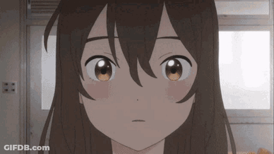 Sad Goodbye Rejected A Whisker Away Anime Movie GIF