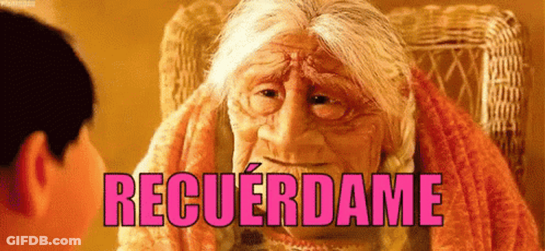 Sad Grandma Coco GIF