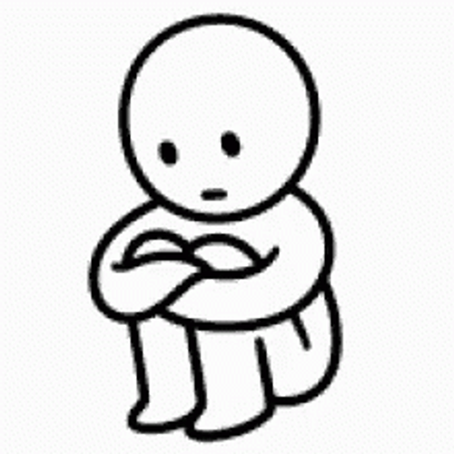 Sad Guy Illustration Heartbreak GIF