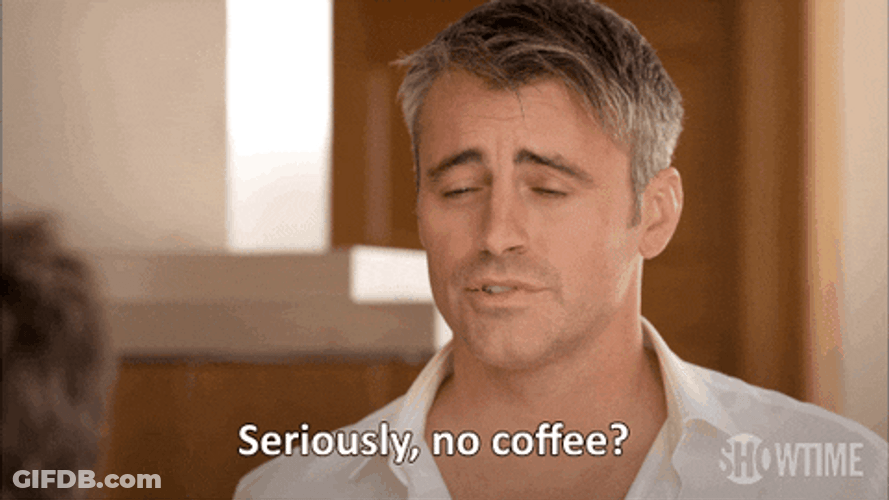 Sad Guy Needs Coffee GIF