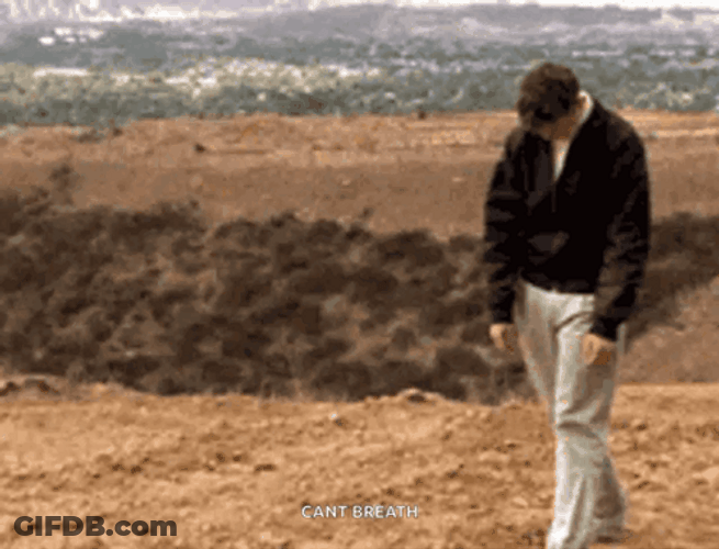 Sad Guy Walking GIF
