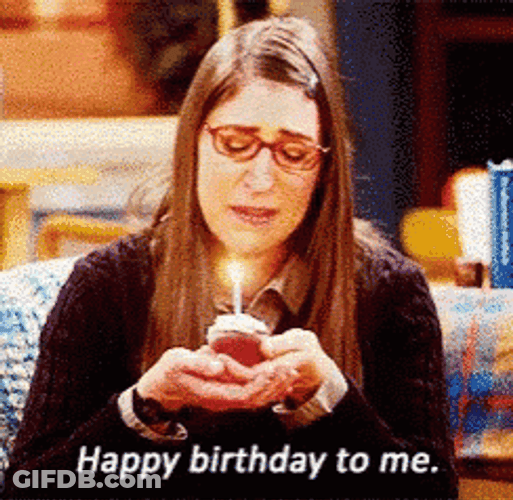 Sad Happy Birthday To Me Mayim Bialik GIF