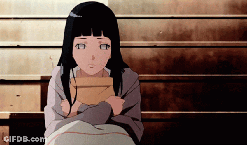 Sad Hinata Hyuga GIF