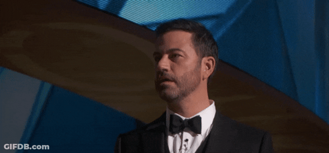 Sad Host Jimmy Kimmel GIF
