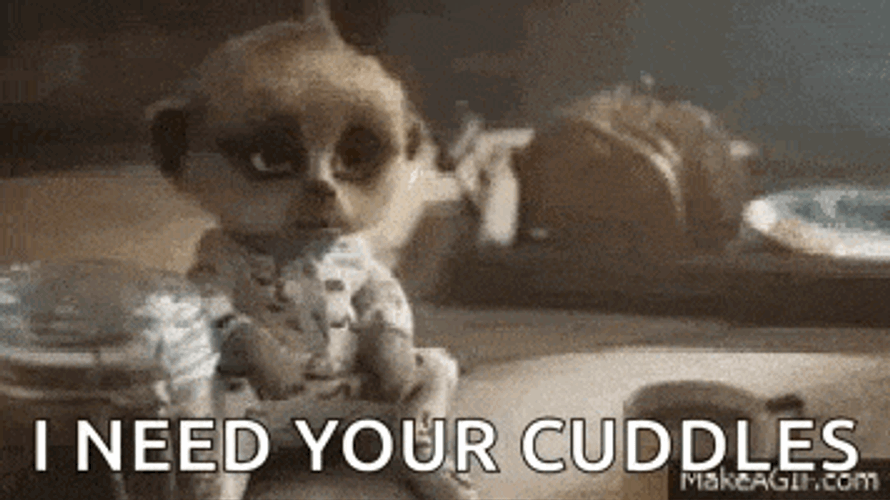 Sad Hug GIF
