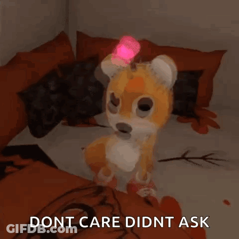 Sad Ice Cube Cartoon With Arms And Legs GIF