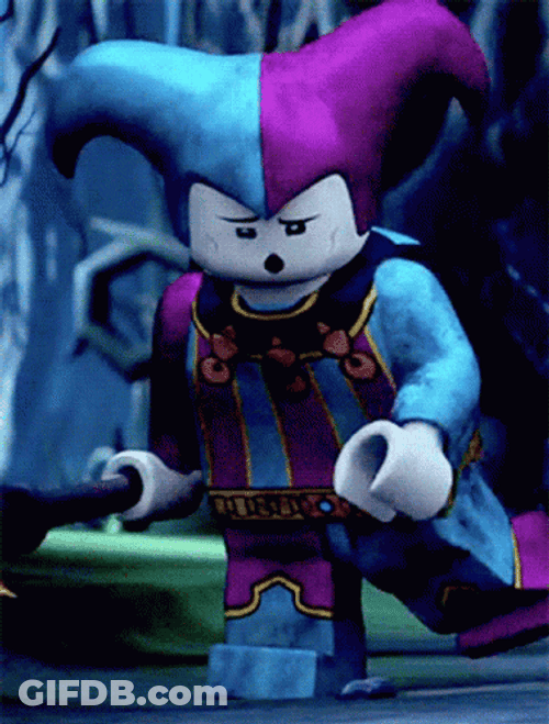 Sad Jestro Lego GIF