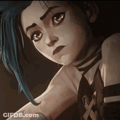 Sad Jinx Arcane GIF