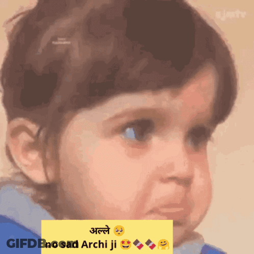 Sad Kid Crying Behind Mask Saying Why Are You So Sad GIF