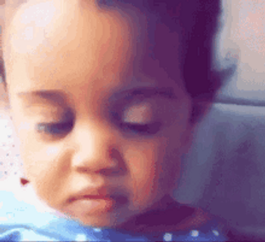 Sad Kid Rolling Eyes GIF