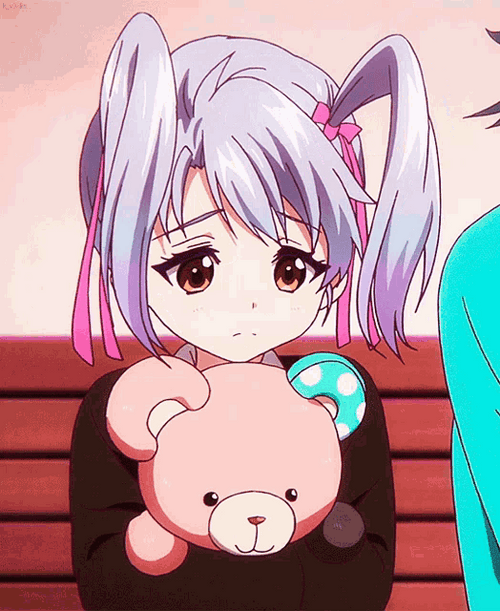 Sad Kurumi Kumamakura Anime Girl GIF