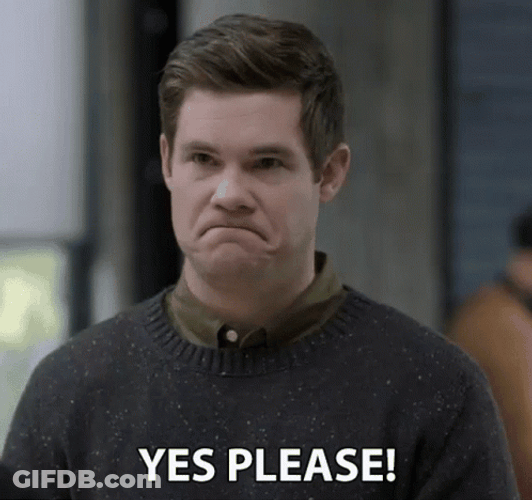 Sad Man Yes Please GIF