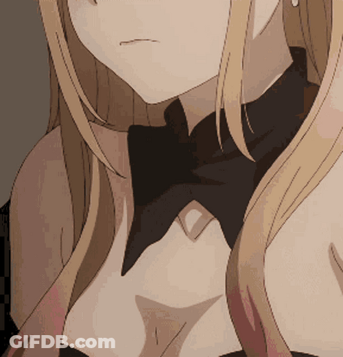 Sad Marin Kitagawa Anime Girl GIF
