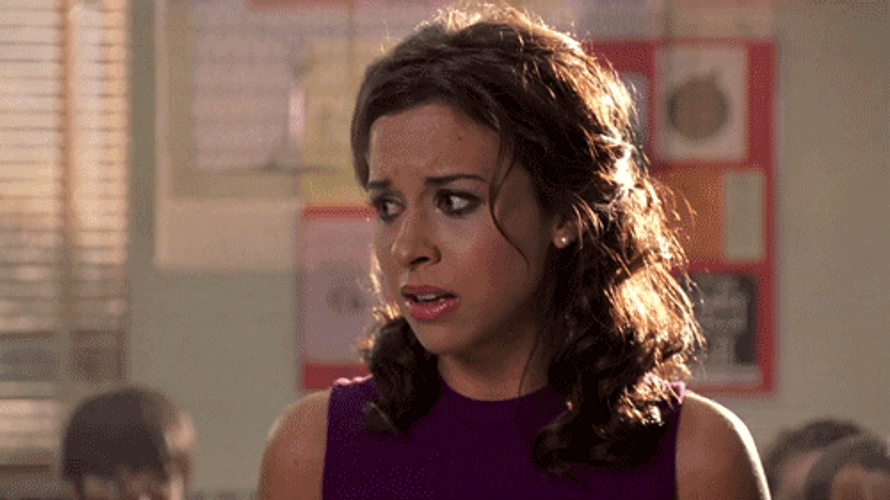 Sad Mean Girl Breathing GIF