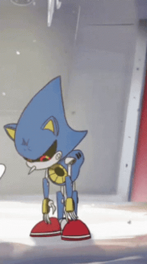 Sad Metal Sonic GIF