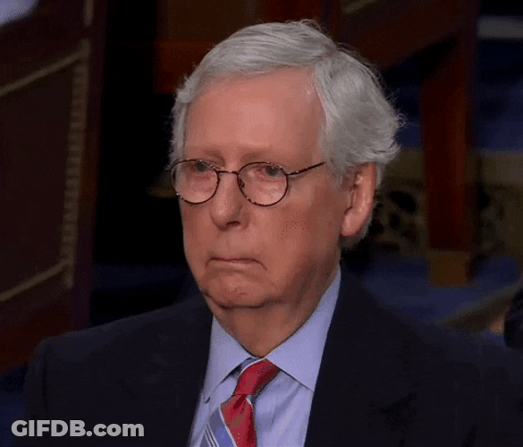 Sad Mitch Mcconnell Turtle GIF