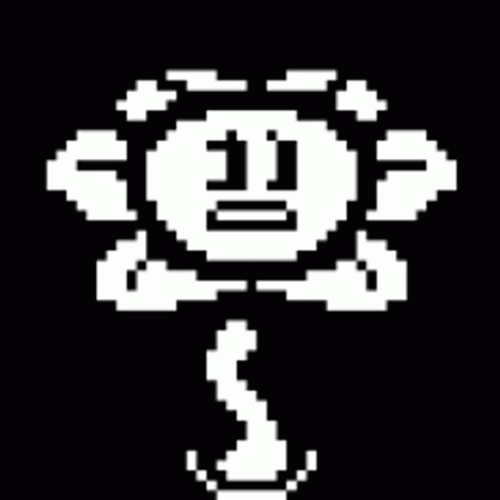 Sad Omega Flowey Looking Around GIF