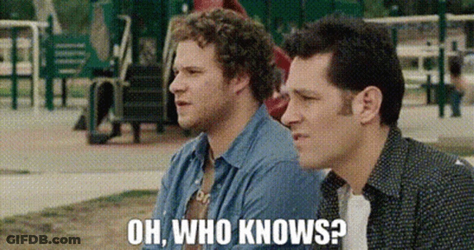 Sad Paul Rudd Oh Who Knows GIF