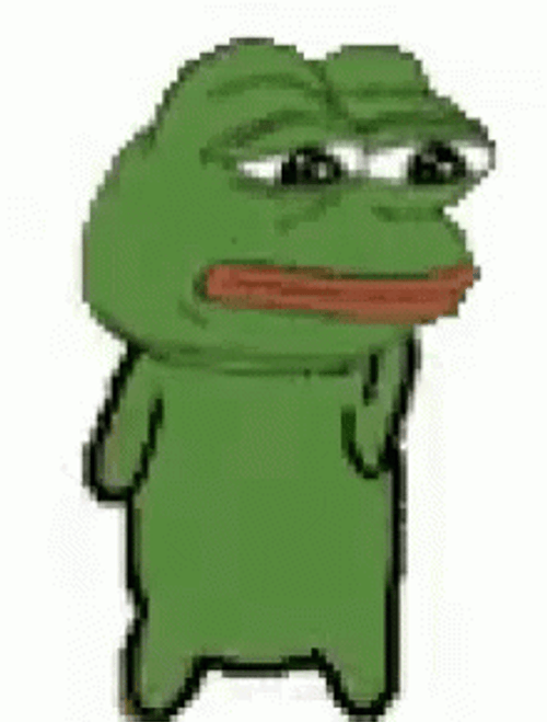 Sad Pepe The Frog Dancing GIF