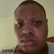 Sad Person Close Up GIF