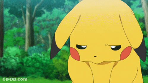 Sad Pikachu GIF