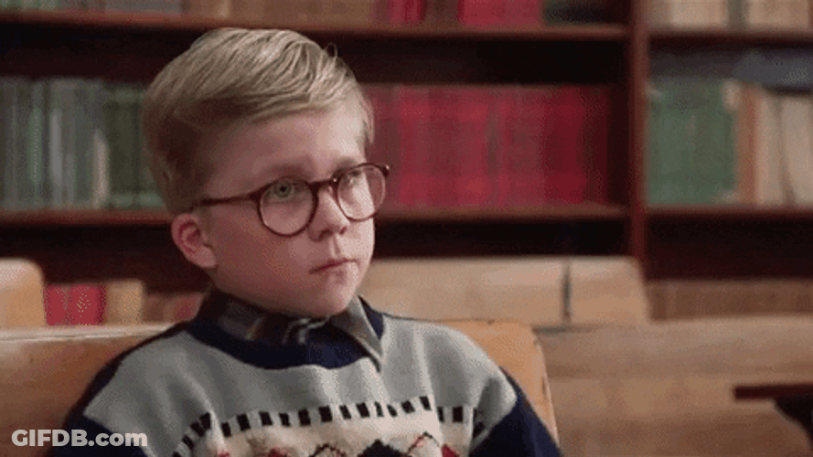 Sad Ralphie Parker GIF