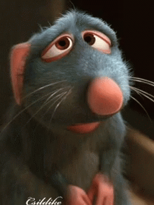 Sad Remy Ratatouille GIF