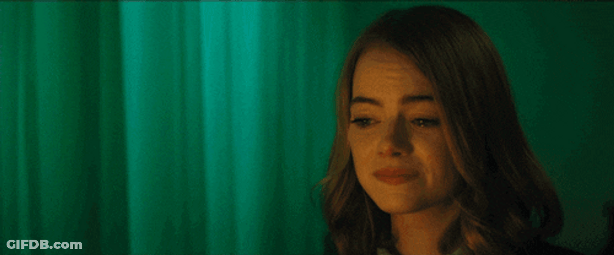 Sad Ryan Gosling And Emma Stone GIF
