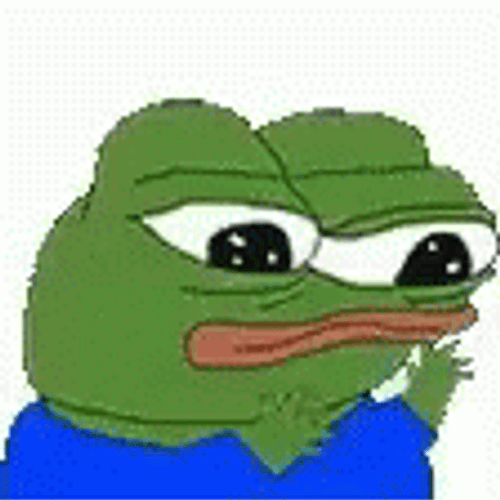Sad Slow Clap Pepe Frog GIF