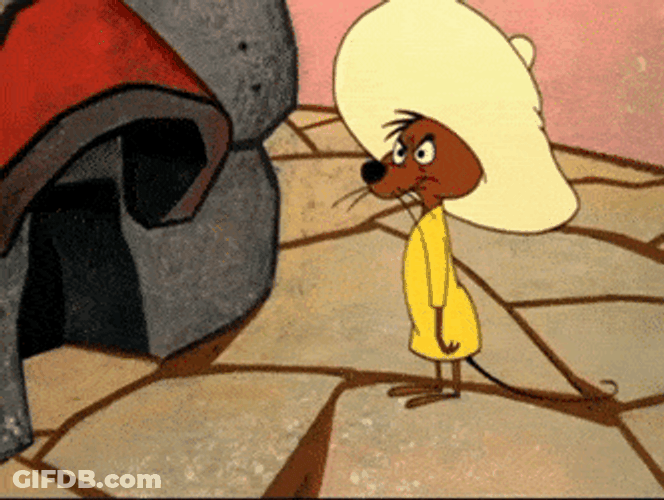 Sad Speedy Gonzales GIF