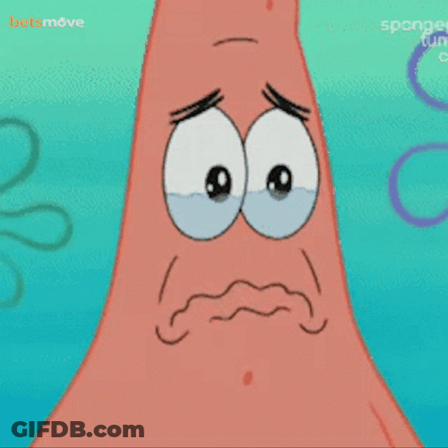 Sad Spongebob And Crying Patrick Star GIF