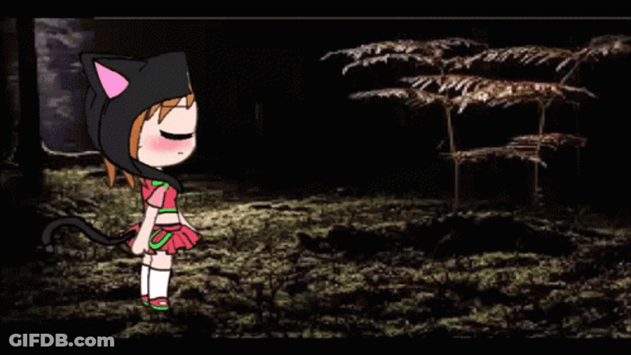 Sad Stephanie Gacha Life GIF