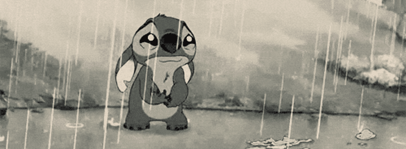 Sad Stitch GIF