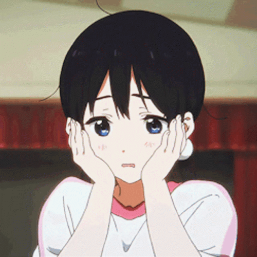 Sad Tamako Kitashirakawa Anime Girl GIF