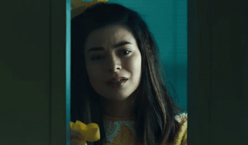 Sad Waving Goodbye Miranda Cosgrove Happier Music Video GIF