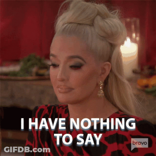 Sad Woman Finding No Words GIF