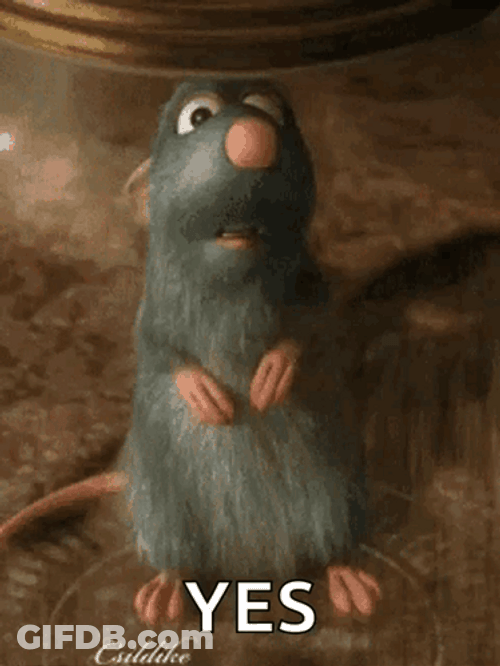 Sad Yes Remy From Ratatouille GIF