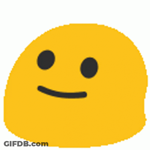 Sad Yes Yellow Emoji GIF