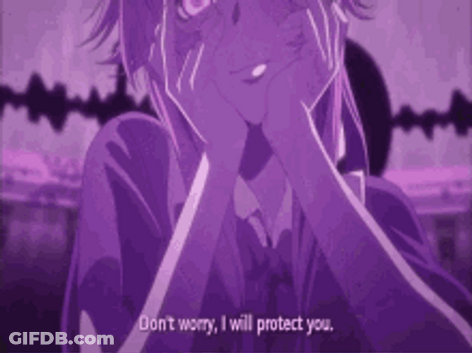 Sad Yuno Gasai Yandere GIF