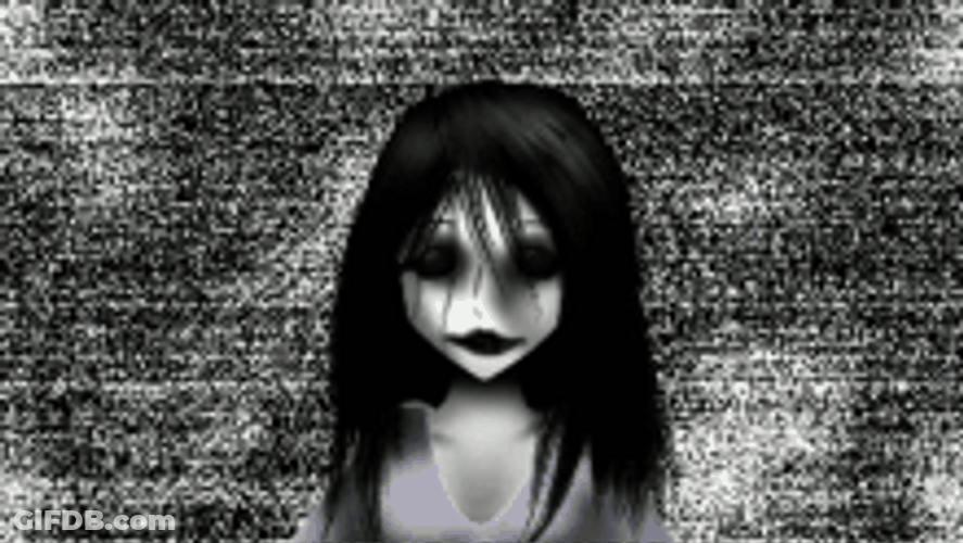Sadako Yamamura The Ring Jump Scare GIF